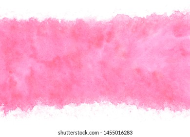 Japanese new year natural pink watercolor abstract or grunge vintage hand paint background, vector illustration
