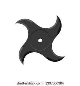 Japanese Ninja Shuriken Illustration Stock Vector (Royalty Free ...