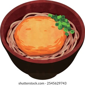 Japanese noodle soup “Maruten soba"