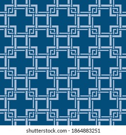 Japanese Overlap Square Vector Seamless Pattern