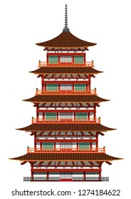 japanese pagoda building