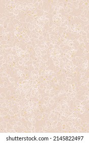 Japanese paper beige pattern background 