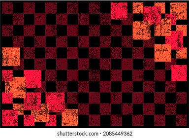 Fondo japonés de comprobación de textura de papel 