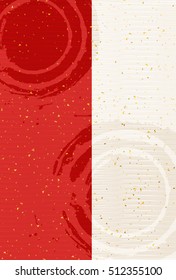 Japanese paper pattern New Year card background