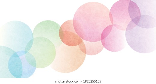 Japanese paper watercolor colorful background