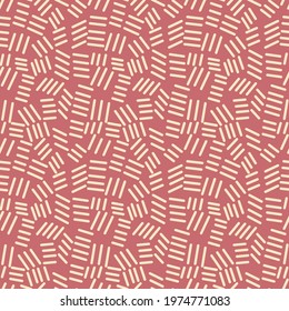 Japanese Parallel Line Motif Vector Seamless Pattern