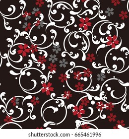 Japanese pattern arabesque