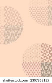 Japanese Pattern Pattern Autumn Background