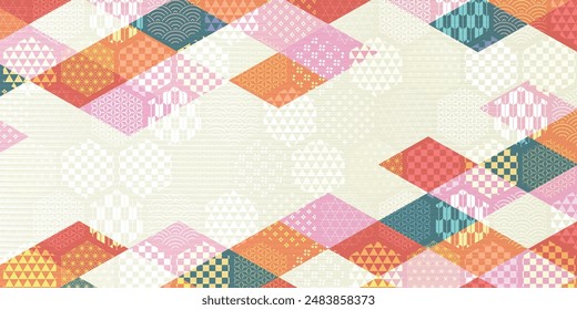 Japanese Pattern Autumn Pattern Background