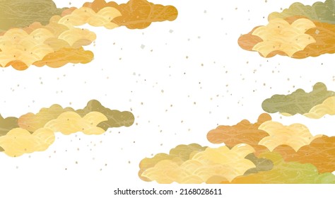 Japanese pattern background background illustration