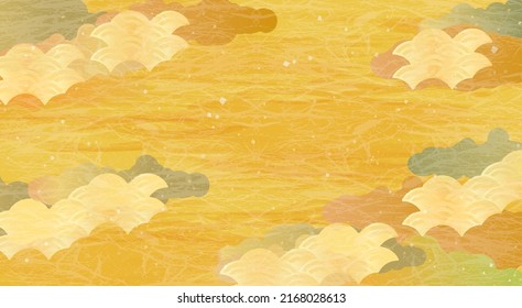 Japanese pattern background background illustration