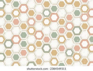 Japanese pattern background pattern illustration