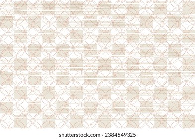 Japanese pattern background pattern illustration