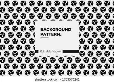 japanese pattern background vector history family crests mitsudomoe