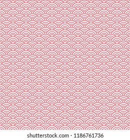 Japanese pattern background . Vector illustration