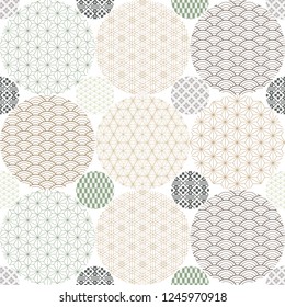 arrière-plan japonais, image vectorielle. Modèle de ligne. Éléments géométriques.