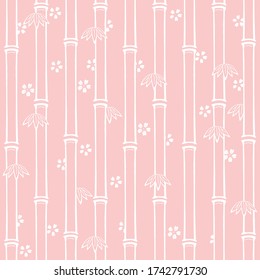 Japanese pattern  bamboo  for new years card.
