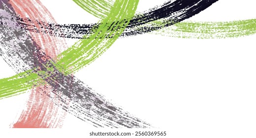 Japanese Pattern Brushes Spring Background