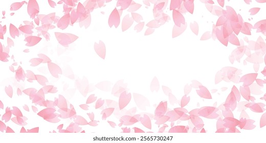 Japanese Pattern Cherry Blossoms Spring Background