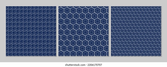 Japanese pattern collection set, Japanese traditional vector art