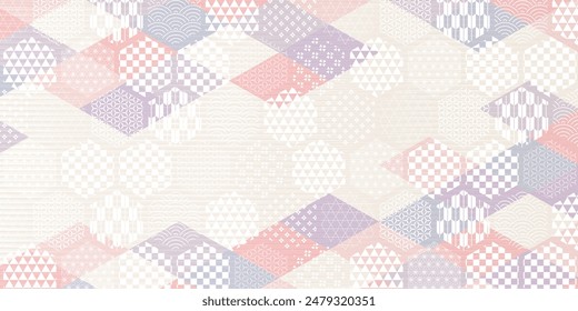Japanese Pattern Colorful Pattern Background