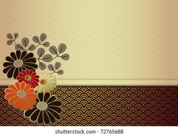 Japanese pattern design