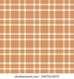 Japanisches Muster Stoff nahtlos, nostalgische Textur Tartan Hintergrund. Kompositionskontrolle Vektorgrafik Textil in orange und alte Spitzenfarbe.