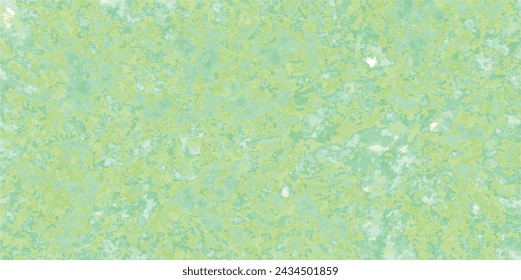 Japanese Pattern Fresh Greenery Watercolor Background