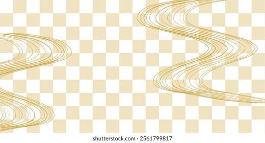 Japanese Pattern Gold Pattern Background