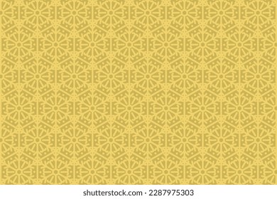 Japanese pattern HEXAGON  background material vector illustration material