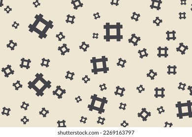 Japanese pattern IDUTSU background material vector illustration material