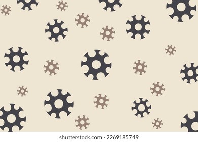 Japanese pattern IDUTSU background material vector illustration material