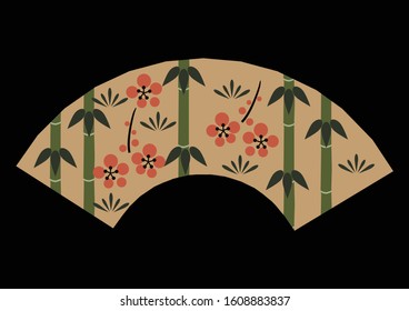 Japanese pattern material.
decoration of Pine, bamboo, plum.
