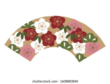 Japanese pattern material.
decoration of Pine, bamboo, plum.
