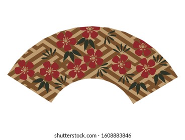 Japanese pattern material.
decoration of Pine, bamboo, plum.

