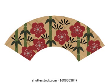 Japanese pattern material.
decoration of Pine, bamboo, plum.
