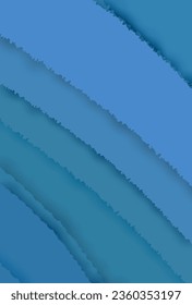 Japanese Pattern Nengajo Blue Background