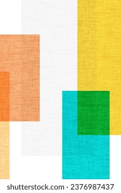 Japanese Pattern Nengajo Colorful Background