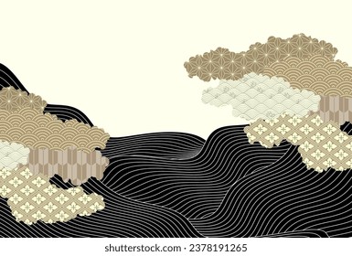 Japanese Pattern Nengajo Patterns Background