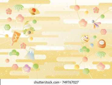 It is Japanese pattern of Japanese New Year