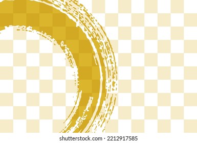 Patrón japonés de fondo de tarjeta de Año Nuevo
