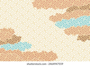 Japanese Pattern Patterns Nengajo Background