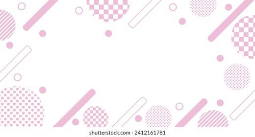 Japanese Pattern Pink Spring Background