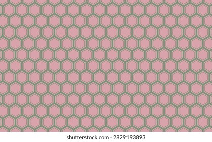 Japanese pattern with a retro-pop color scheme: Tortoiseshell (Kikkō)