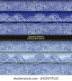 Japanese Pattern Seamless Wave Patterns	