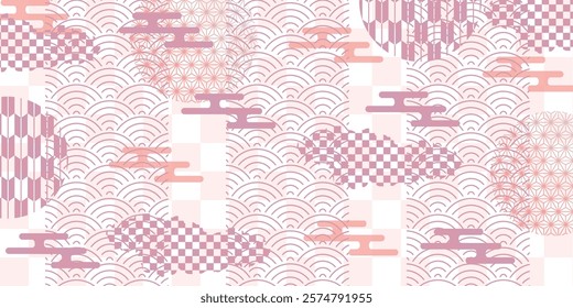 Japanese Pattern Spring Pattern Background