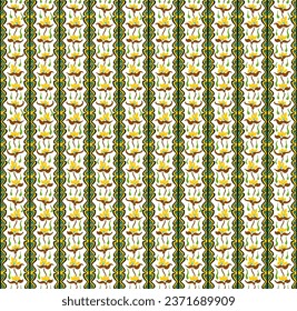 Japanese pattern with stripes and flowers. Folk embroidery. Indian, Scandinavian, Gypsy, Mexican, African carpet. Damask floral background. Geometric folk ornament. Tribal ethnic vector textures.