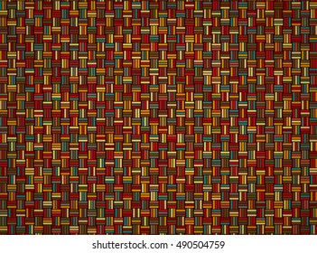 Japanese pattern. timber(colorful)