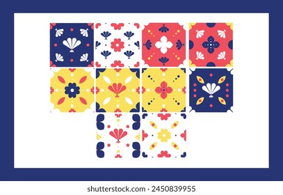 Japanese Pattern Traditional Vector Illustration