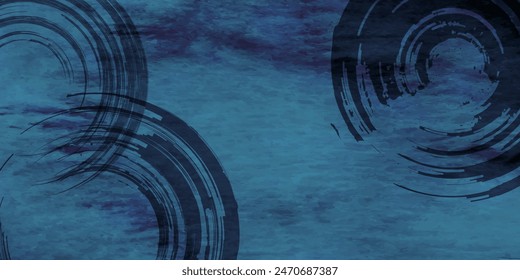 Fondo del patrón japonés Uzumaki